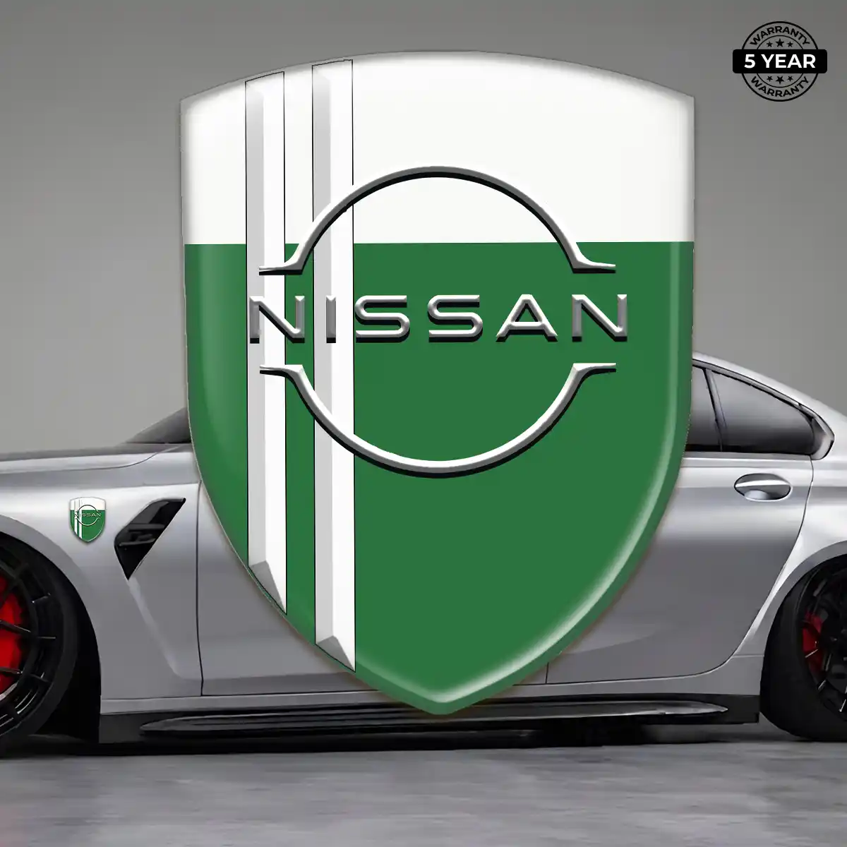 Nissan Domed Logo Sticker Performance Style