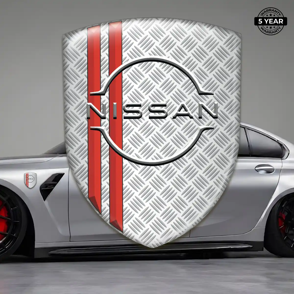 Nissan Domed Logo Sticker Prestige Line