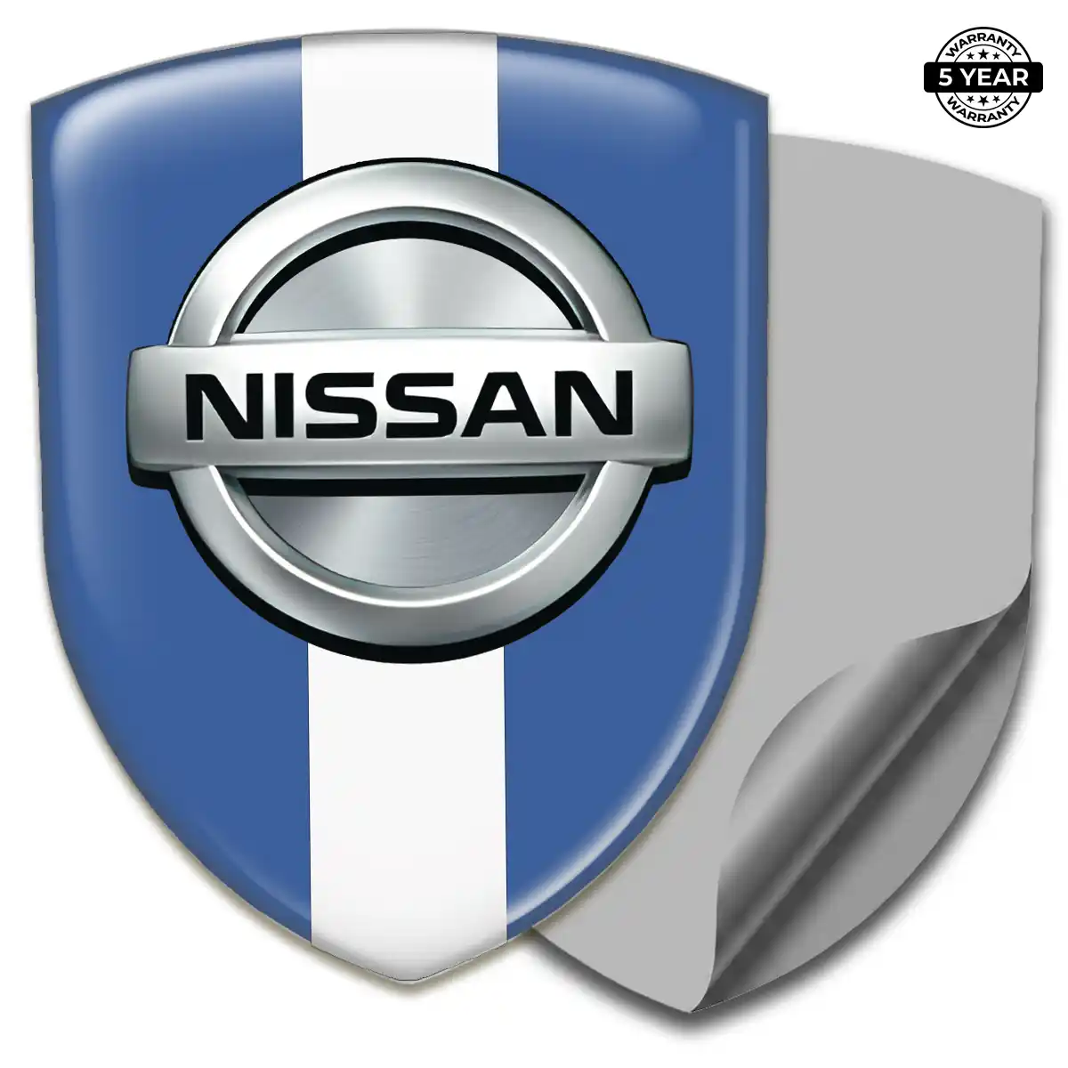 Nissan Domed Logo Sticker Resin Elite