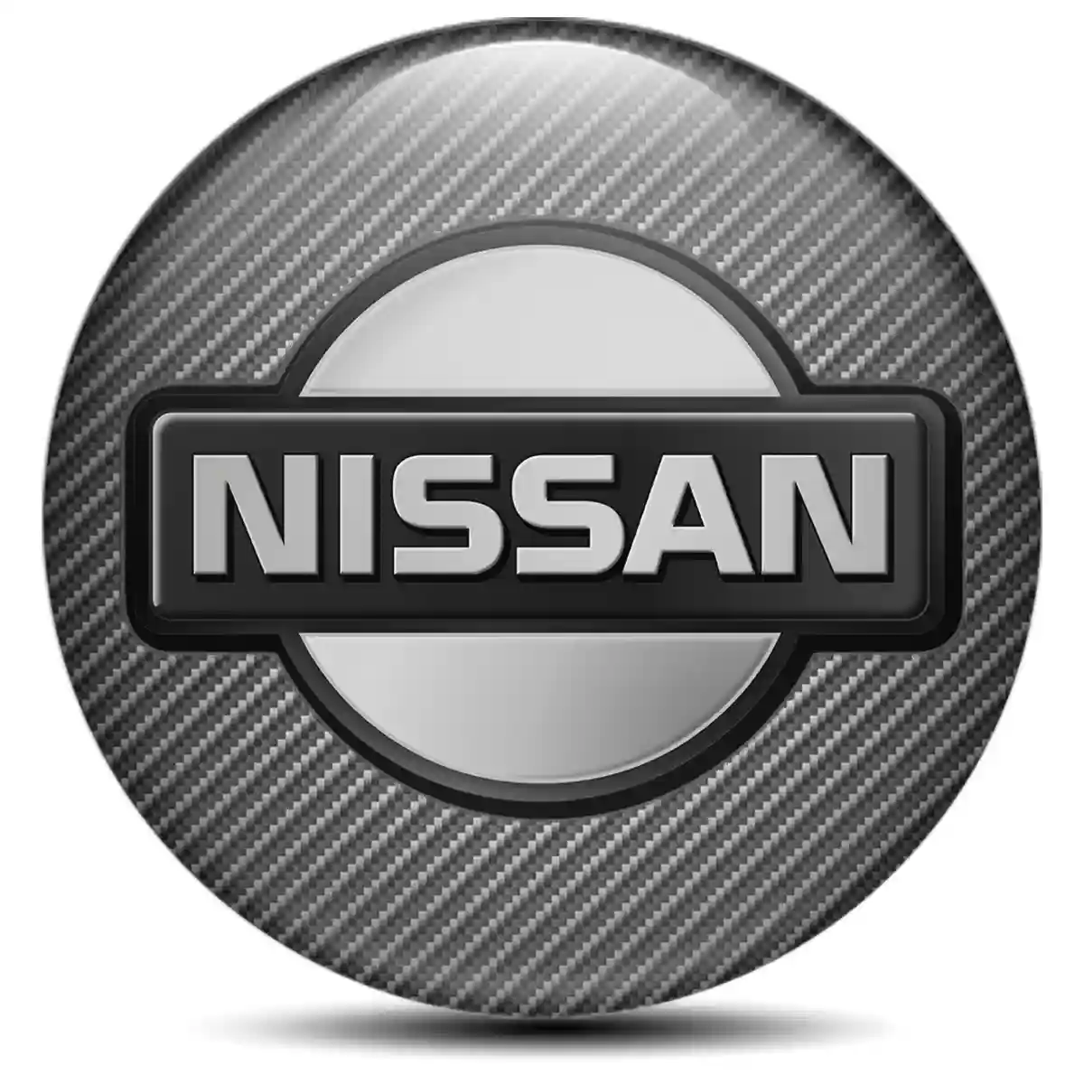 Nissan Domed Sticker Refined Design