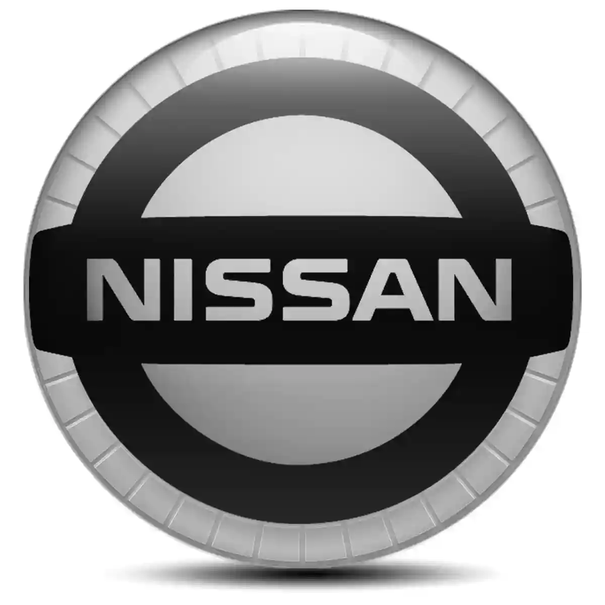 Nissan Domed Sticker Self-Adhesive Sleek Style