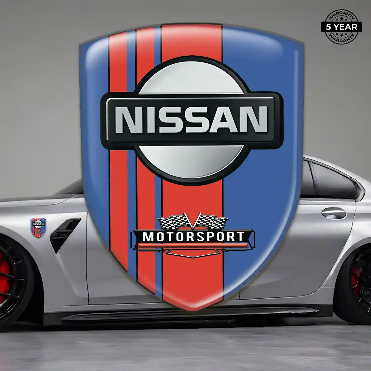Nissan Emblem Badge Cabin Style