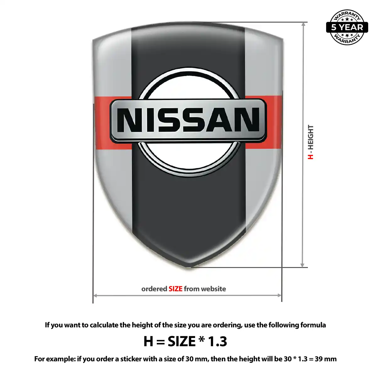Nissan Emblem Badge Elite Edition