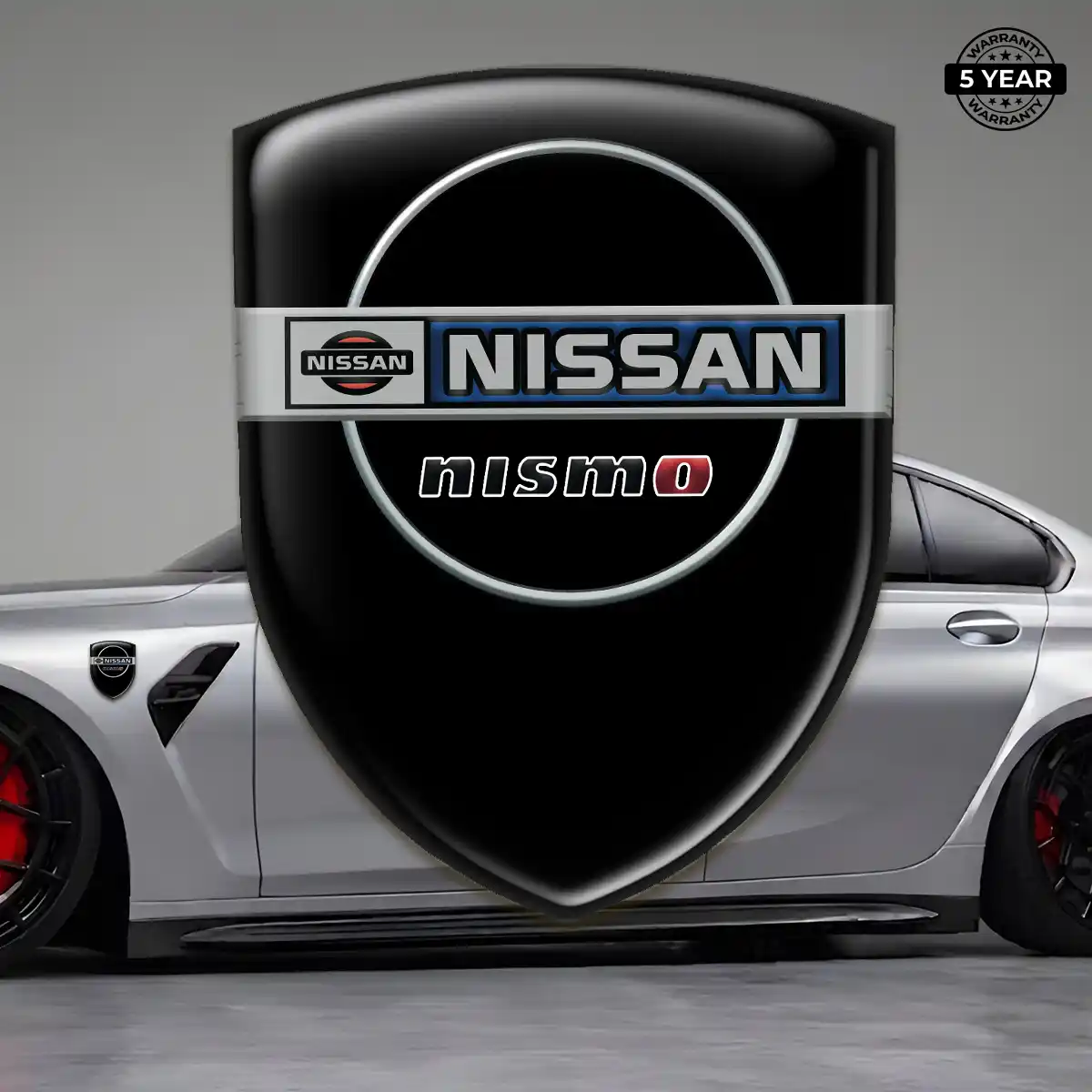 Nissan Emblem Badge Interior Elegance