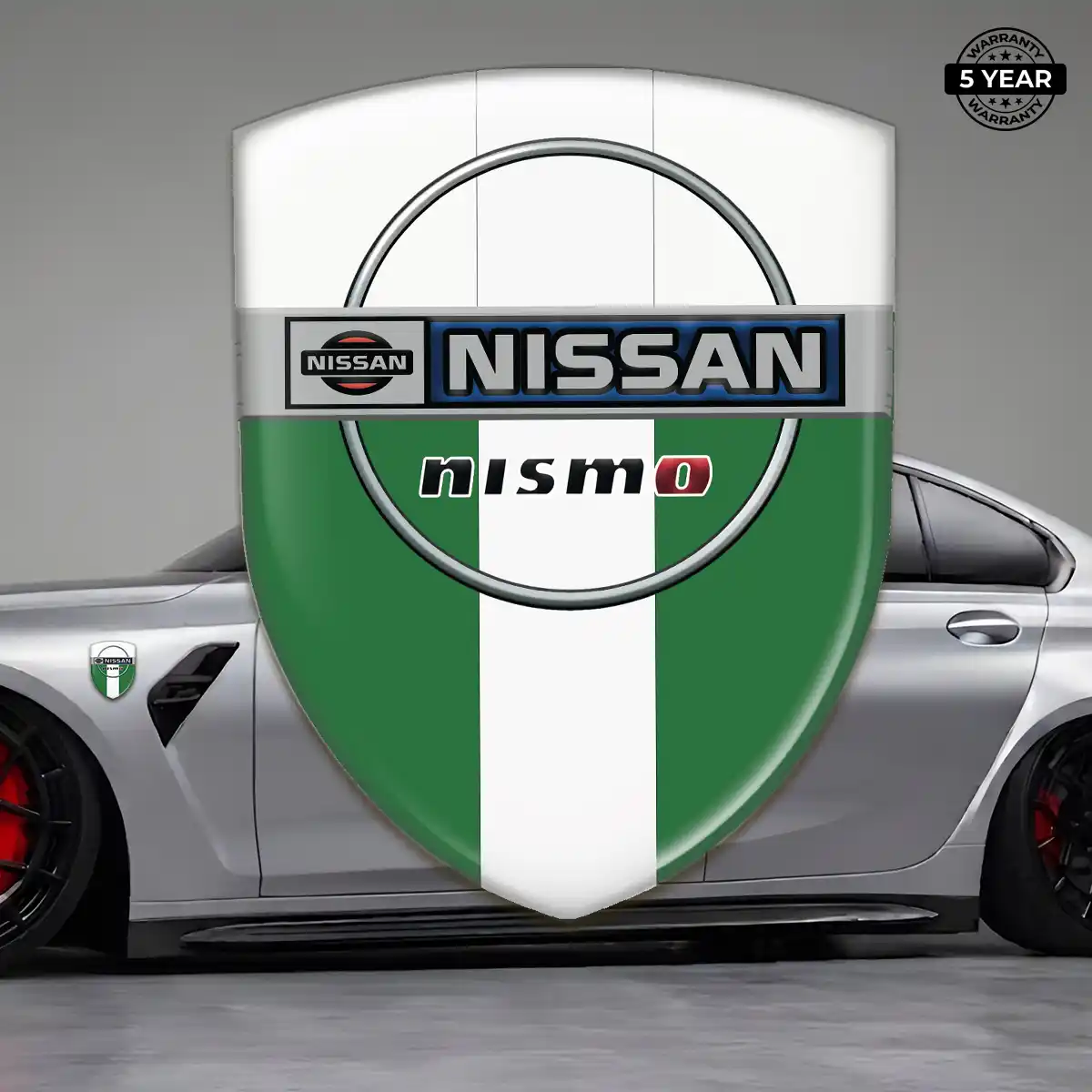Nissan Emblem Badge Logo Cabin Style