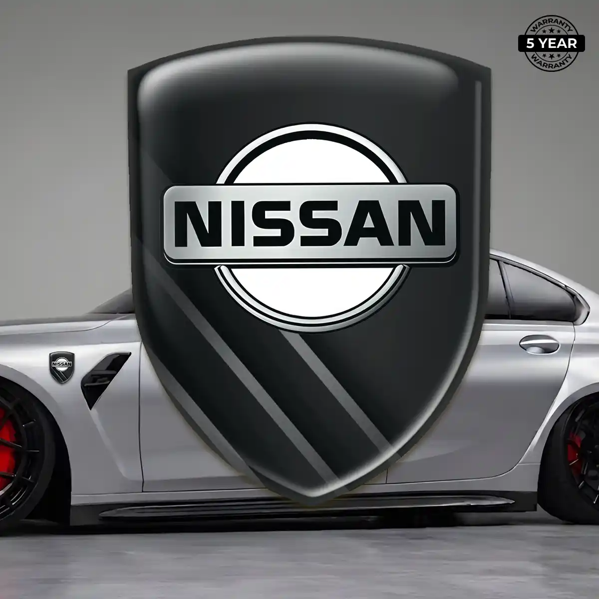 Nissan Emblem Badge Logo Deluxe Edition