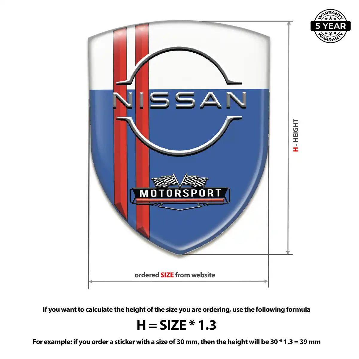 Nissan Emblem Badge Logo Elite Finish