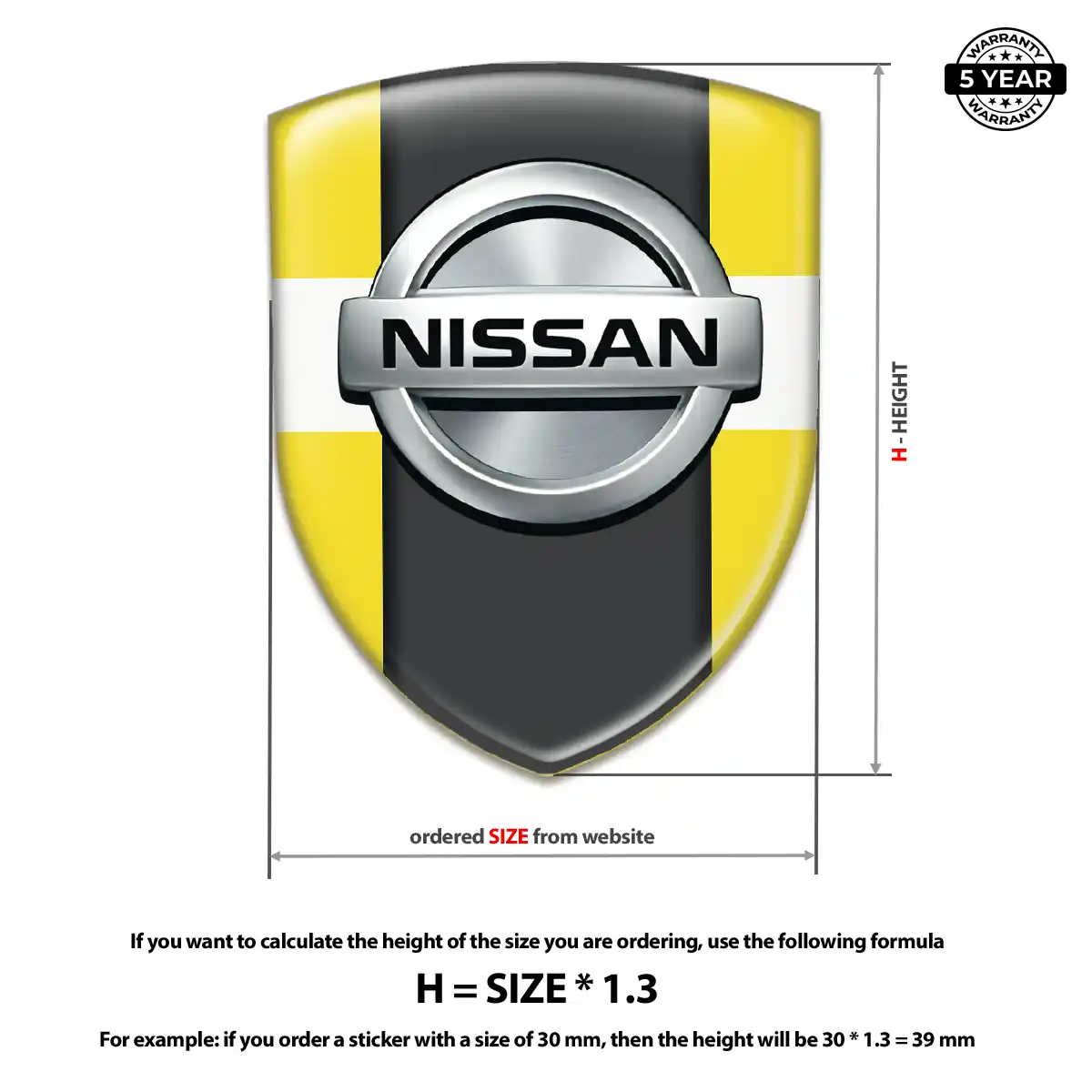 Nissan Emblem Badge Logo Exclusive Series