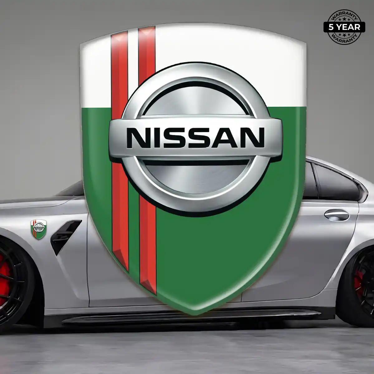 Nissan Emblem Badge Logo Interior Luxe