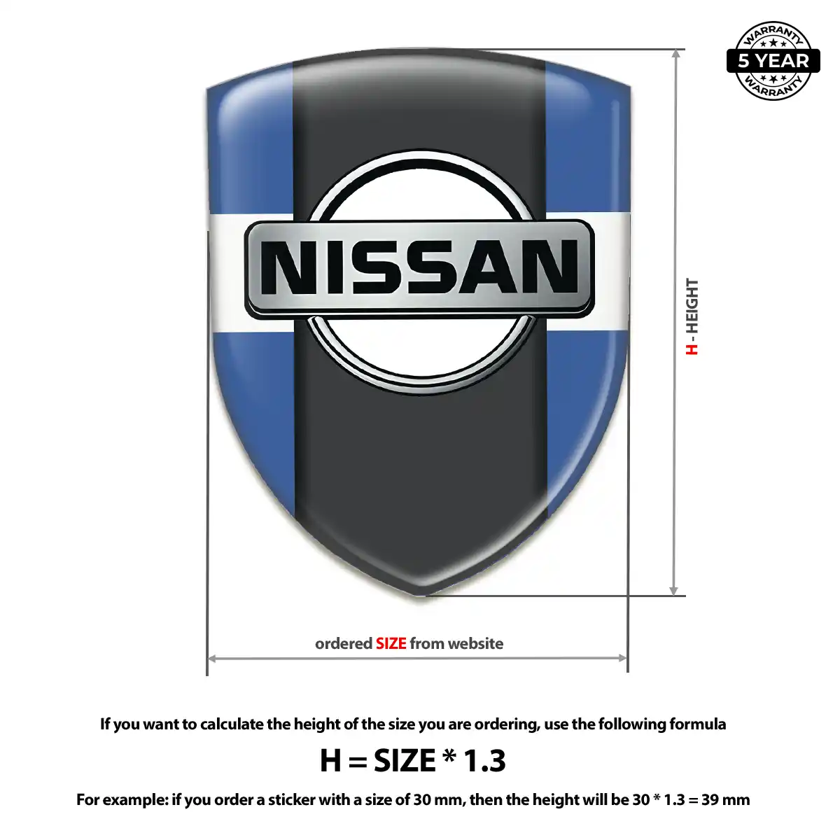 Nissan Emblem Badge Logo Noble Edition