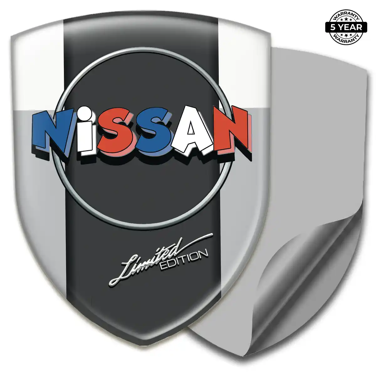 Nissan Emblem Badge Logo Opulent Line