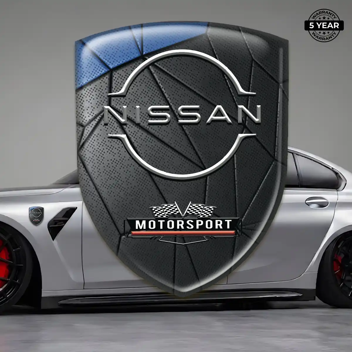 Nissan Emblem Badge Logo Performance Style