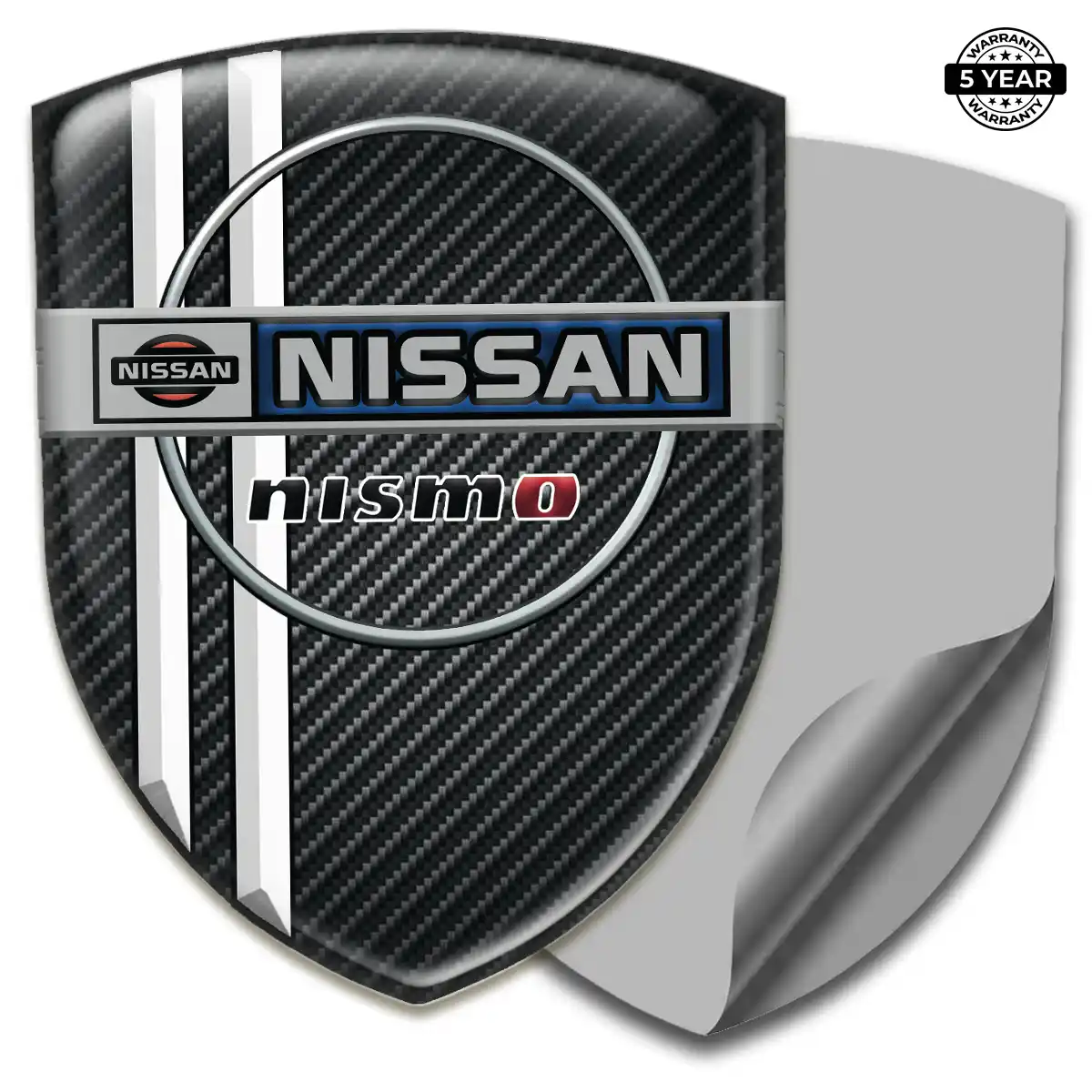Nissan Emblem Badge Logo Premium Dome