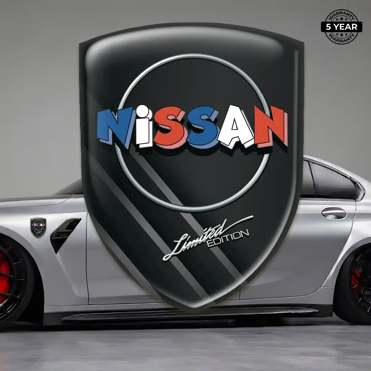 Nissan Emblem Badge Logo Resin Elite