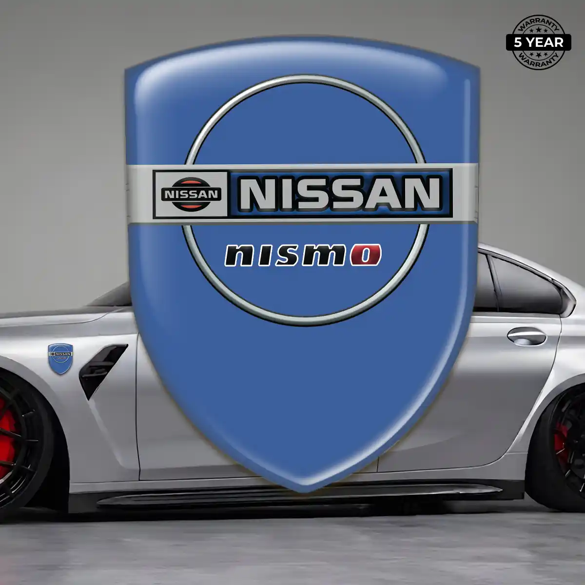 Nissan Emblem Badge Logo Resin Luxe