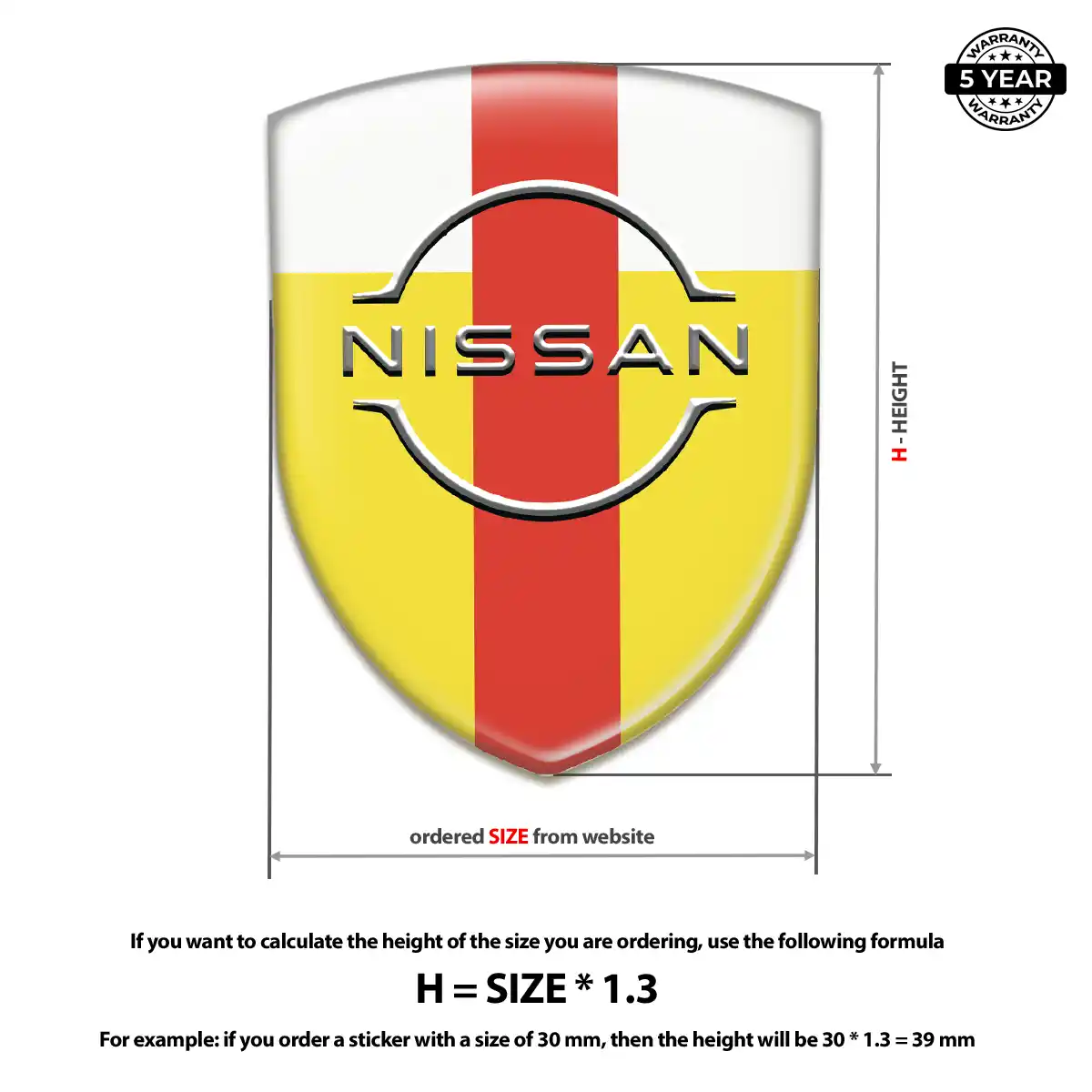 Nissan Emblem Badge Logo Signature Grade