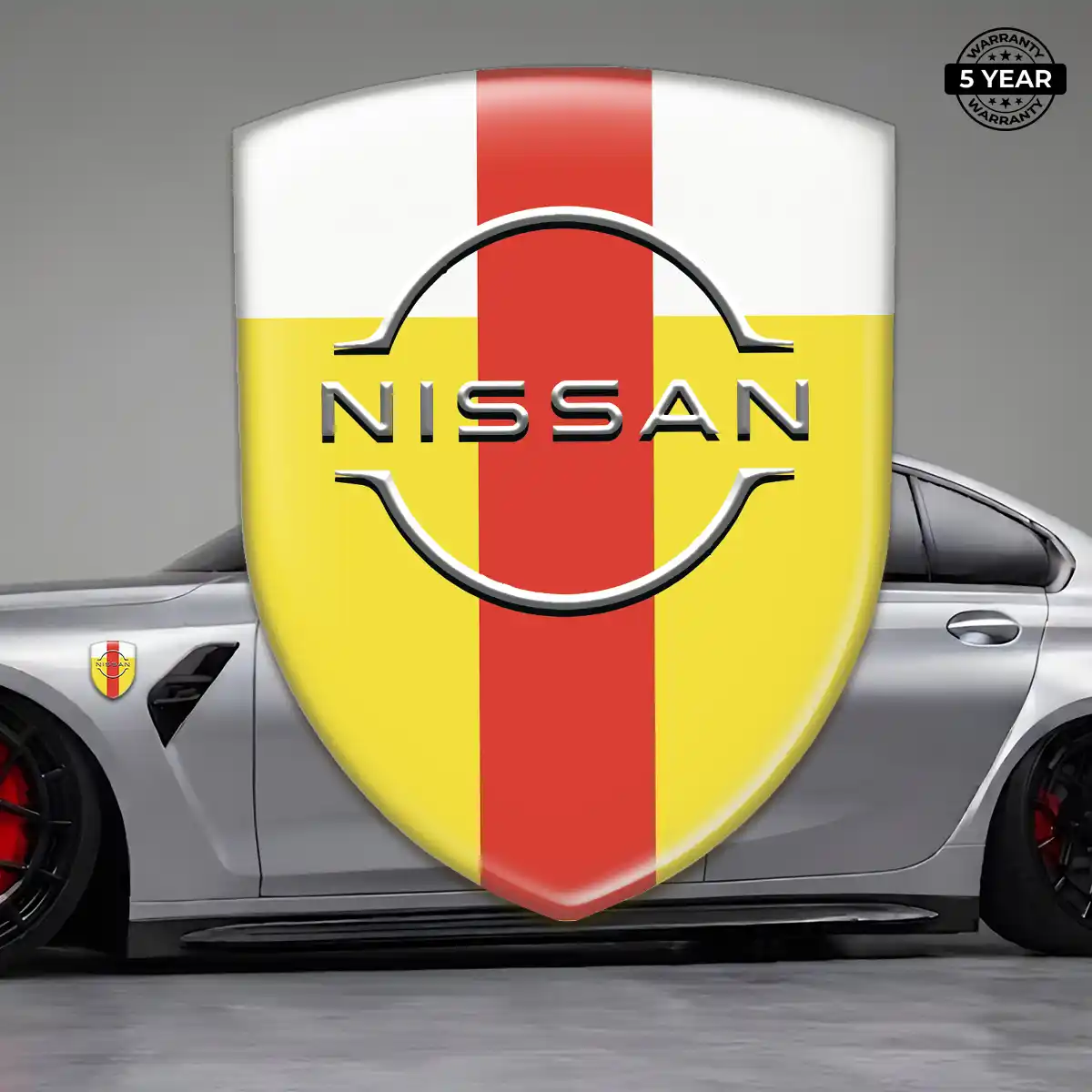 Nissan Emblem Badge Logo Signature Grade