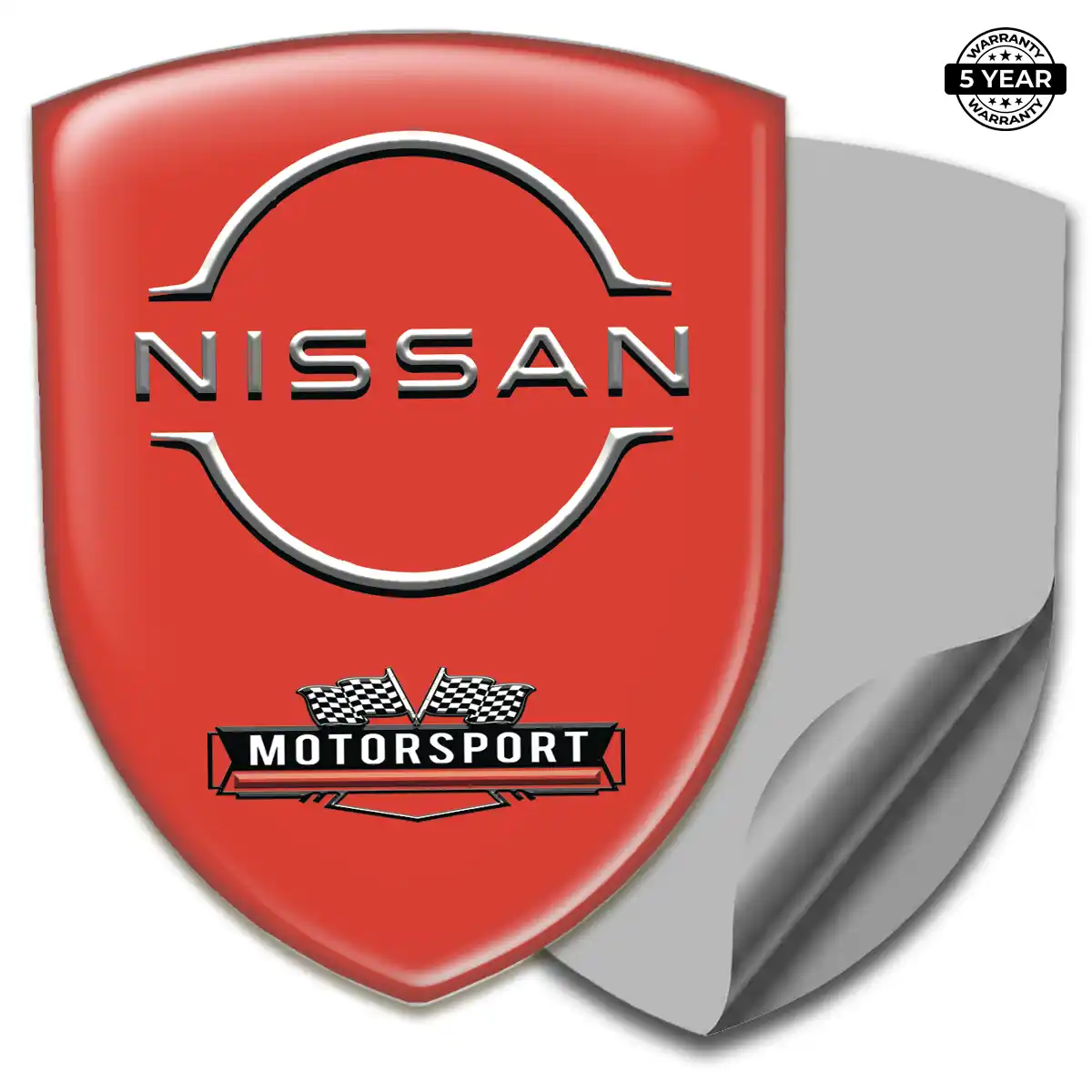 Nissan Emblem Badge Logo Sleek Style