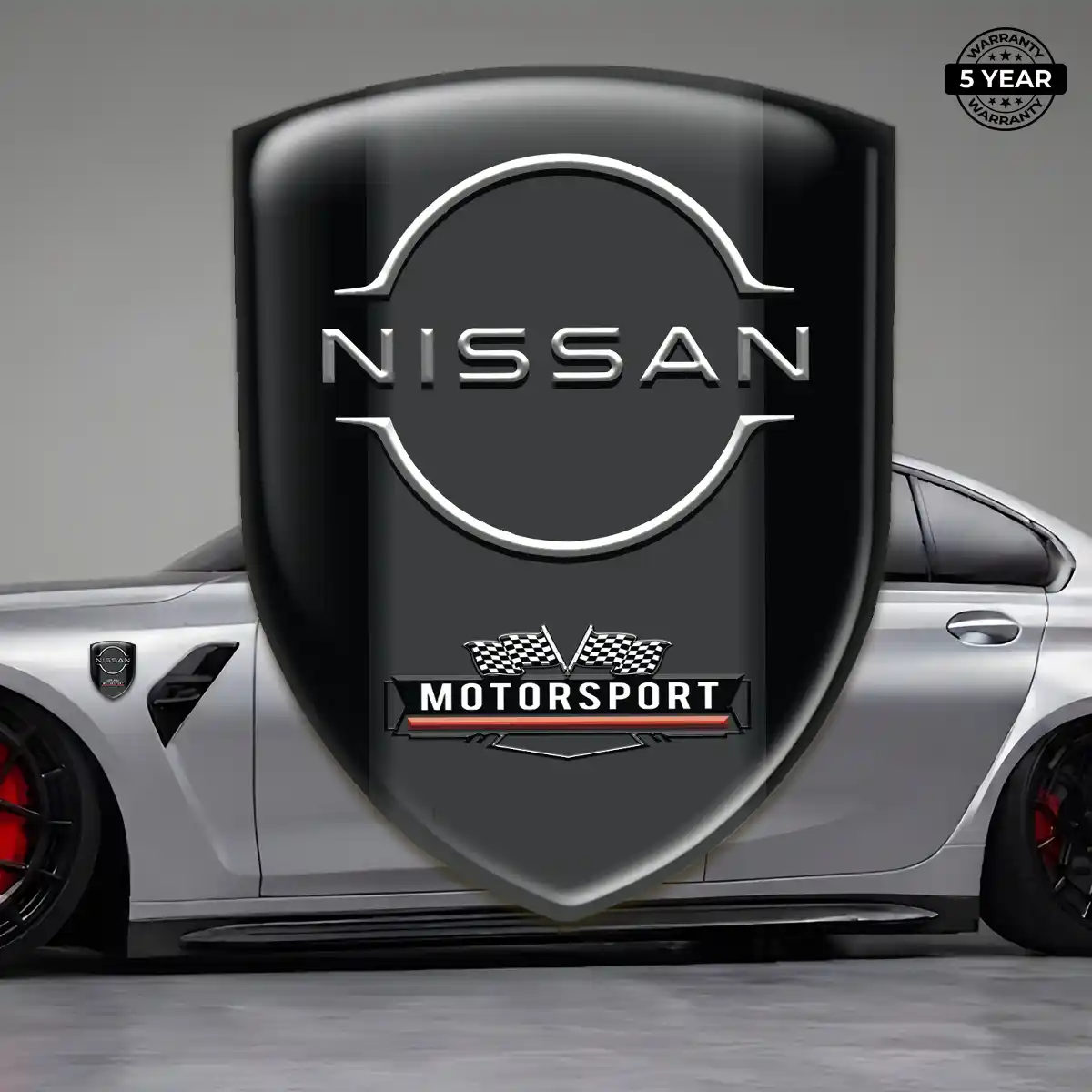 Nissan Emblem Badge Logo Superior Craft