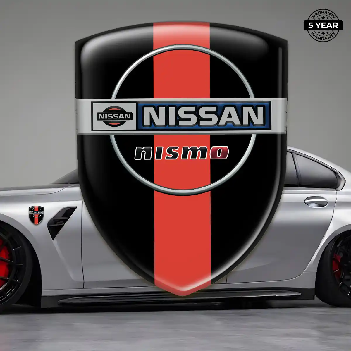 Nissan Emblem Badge Outer Style