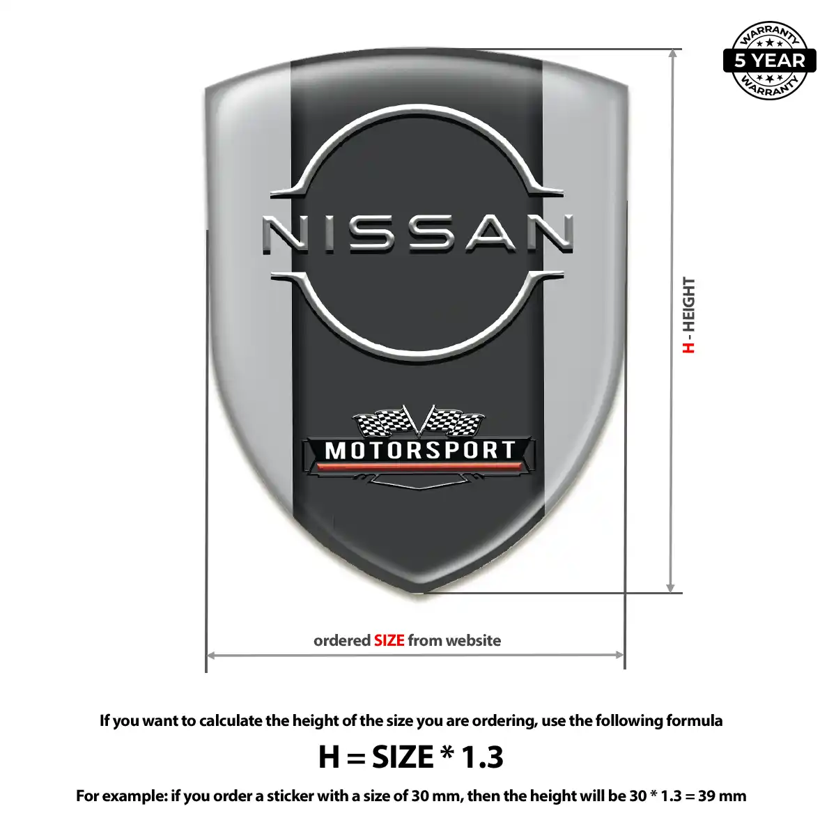 Nissan Emblem Badge Prime Quality