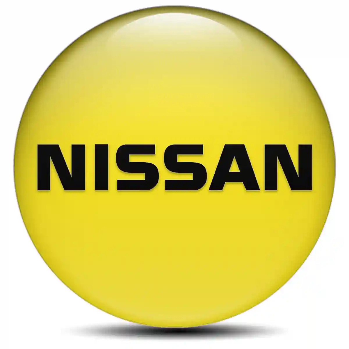 Nissan Emblem Badge Self-Adhesive Refined Design