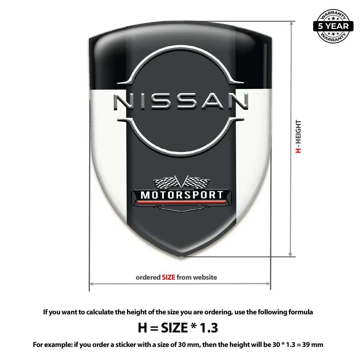 Nissan Emblem Badge Street Tuning