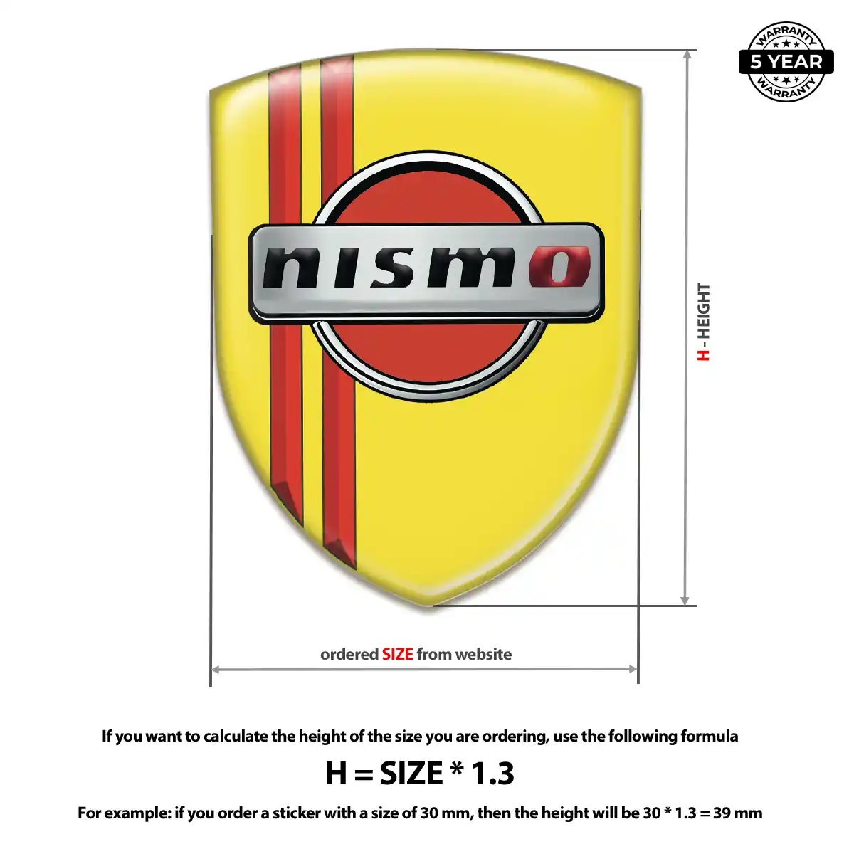 Nissan Emblem Badge Superior Craft
