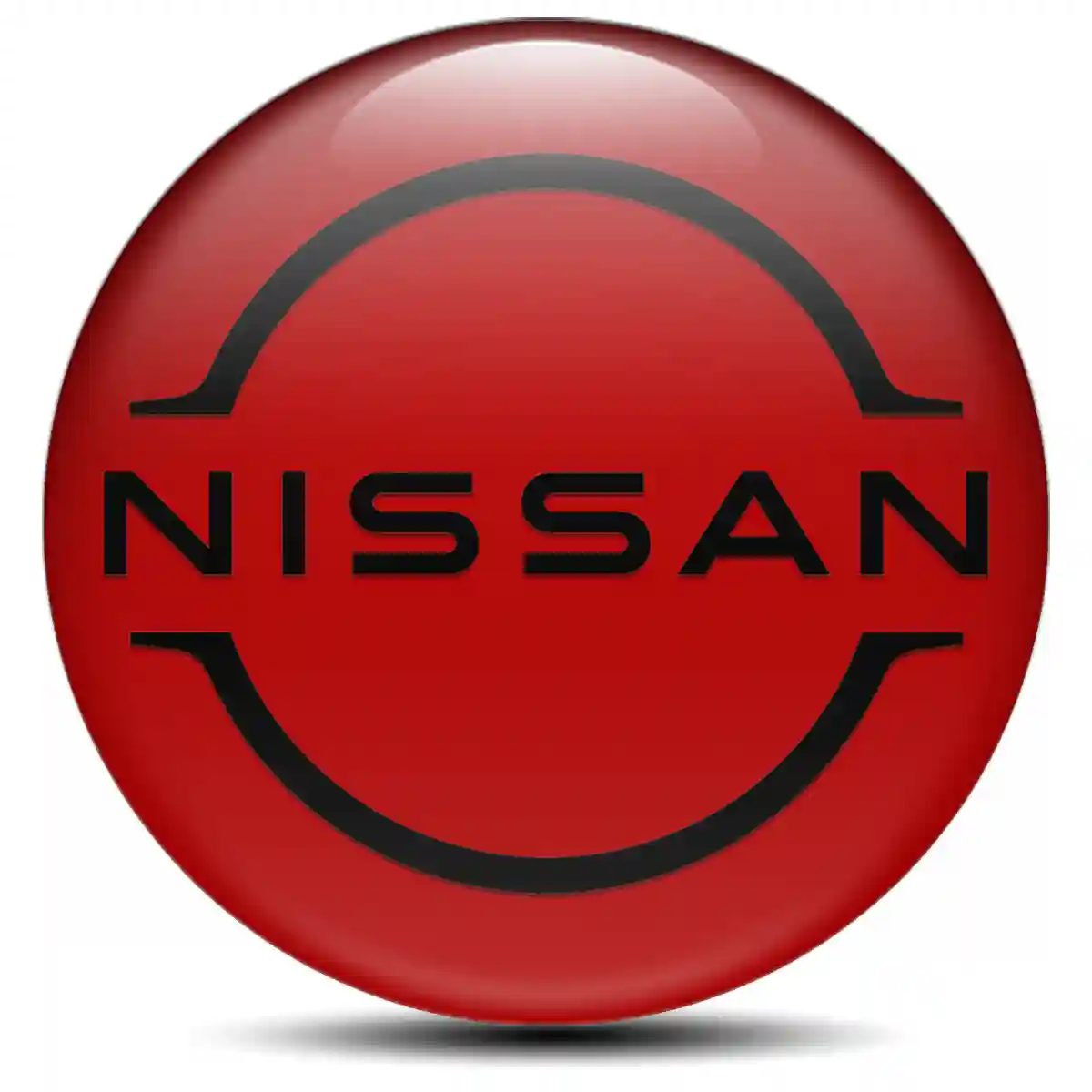 Nissan Emblem Center Hub Cap Self-Adhesive Sleek Style
