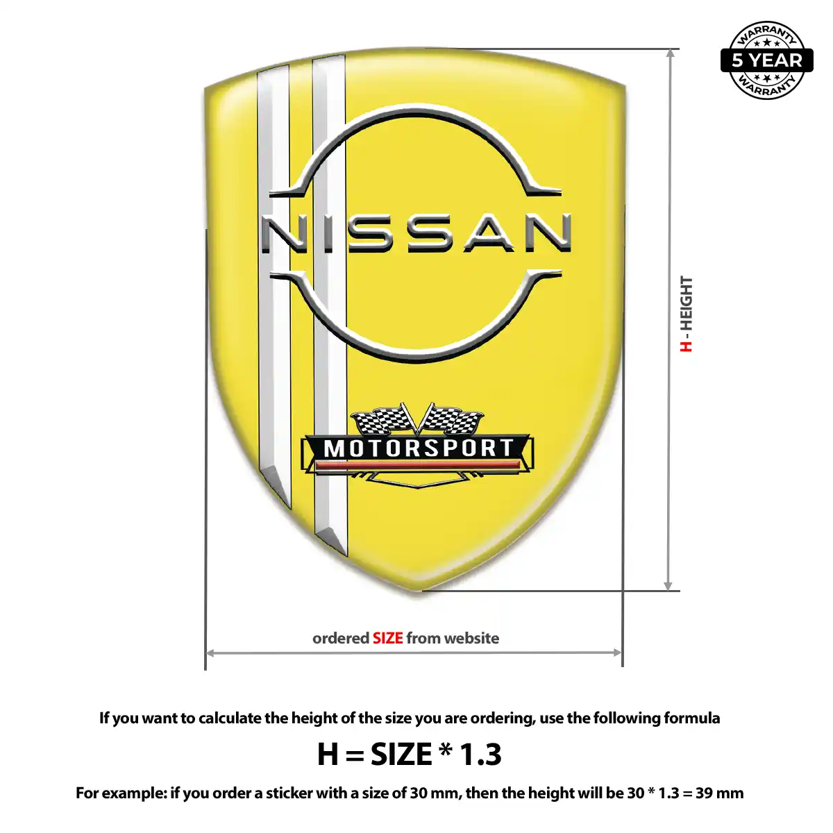 Nissan Emblem Crest Deluxe Edition