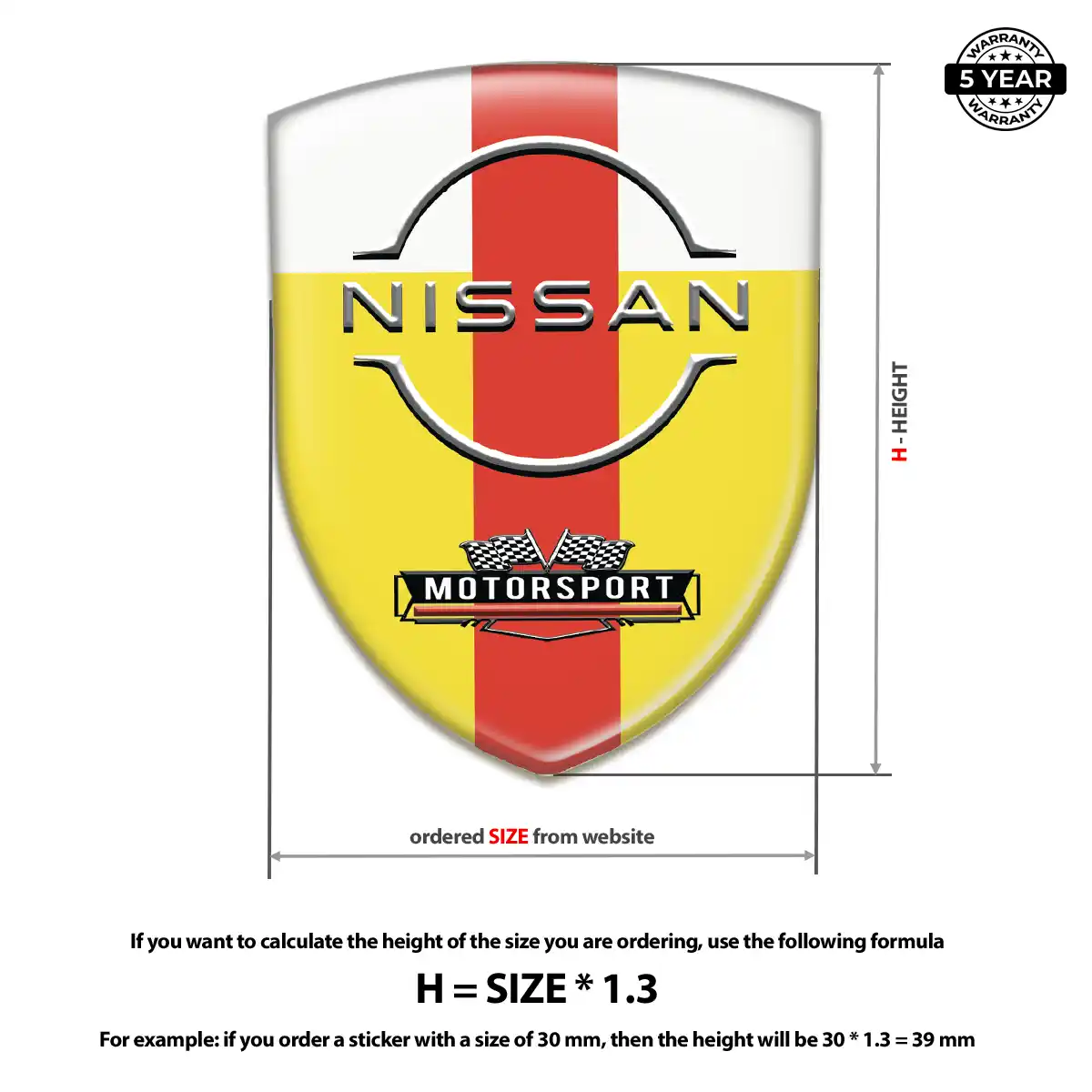 Nissan Emblem Crest Elite Edition