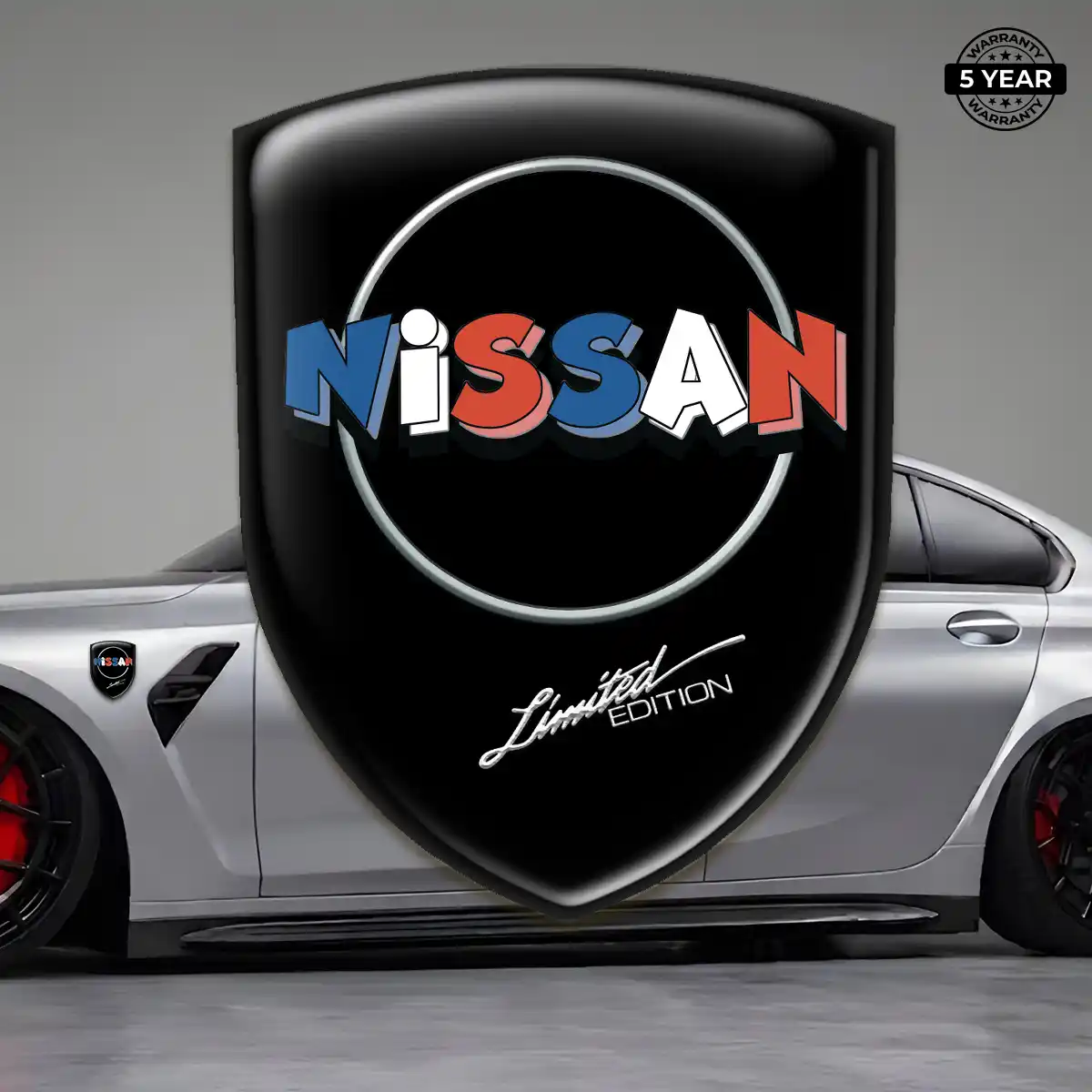 Nissan Emblem Crest Elite Finish