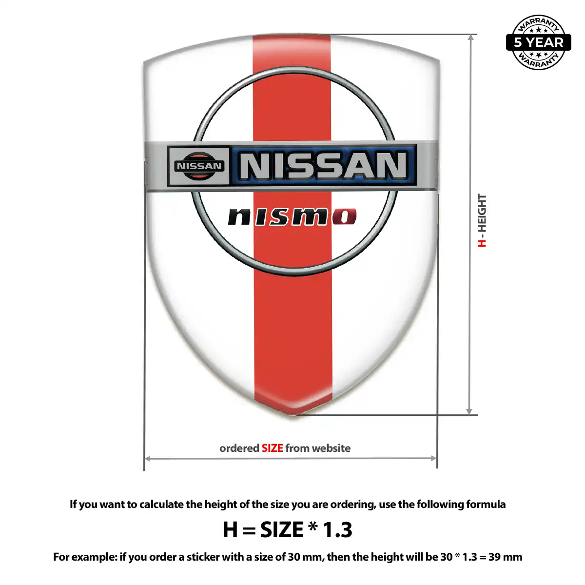 Nissan Emblem Crest Exterior Luxe