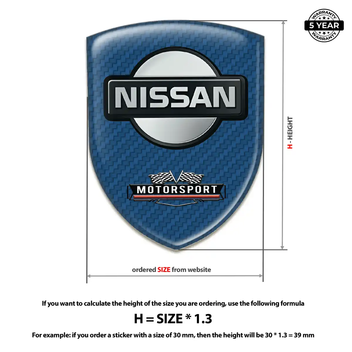 Nissan Emblem Crest Interior Luxe
