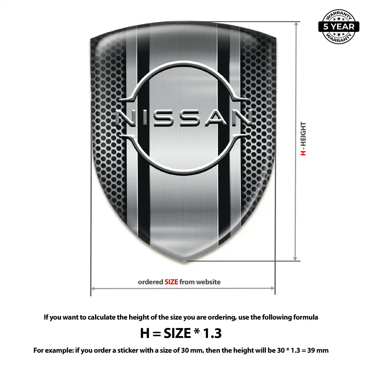 Nissan Emblem Crest Noble Edition