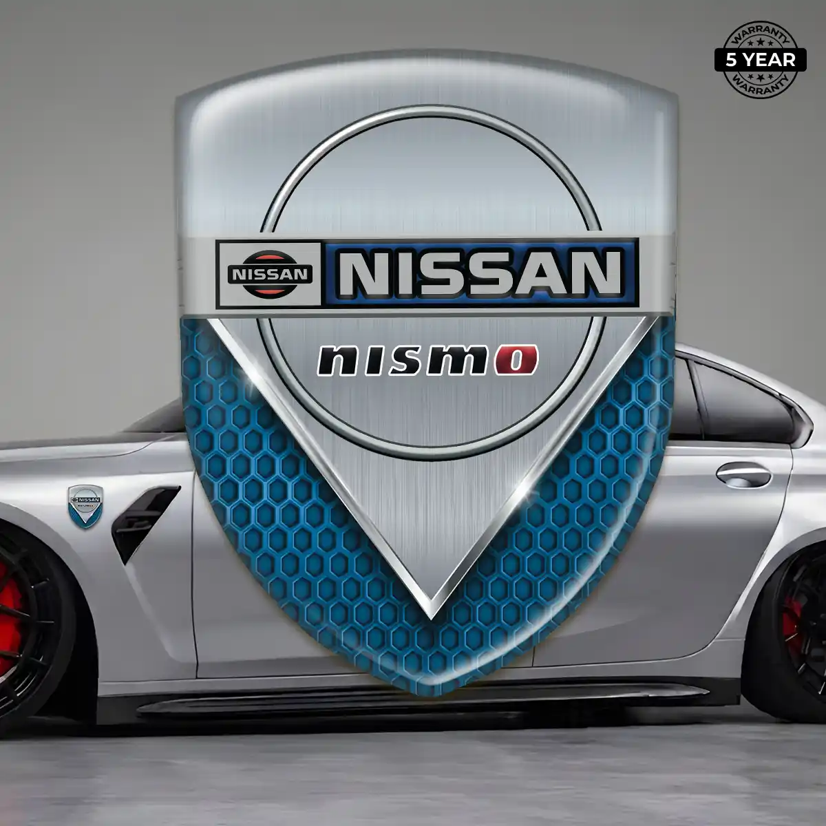 Nissan Emblem Crest Premium Dome
