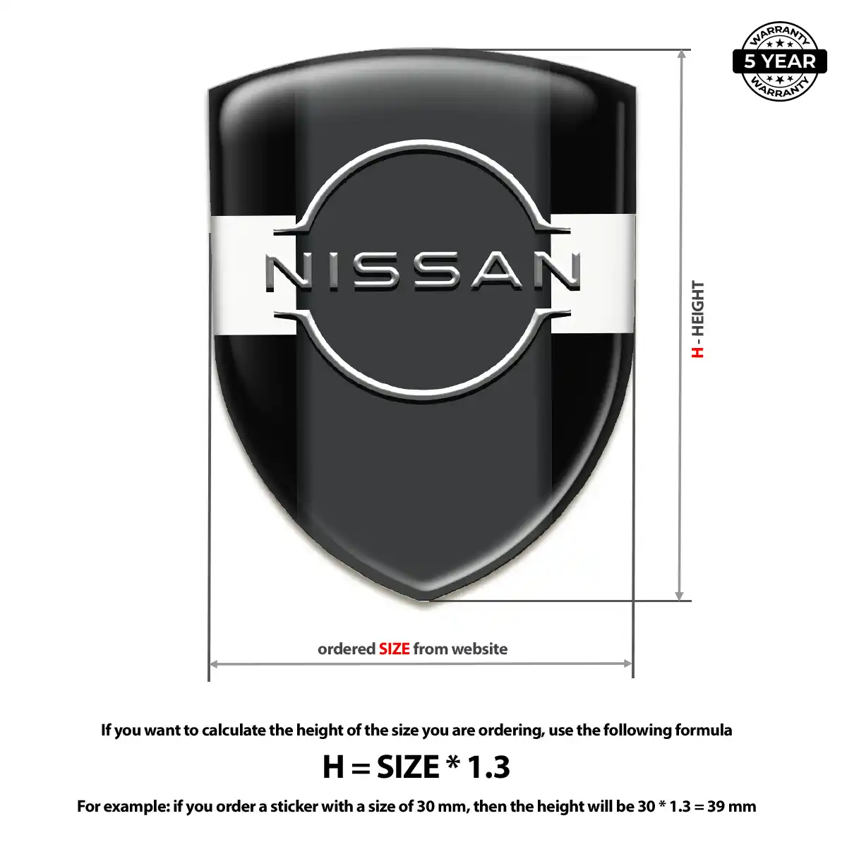 Nissan Emblem Crest Prestige Line