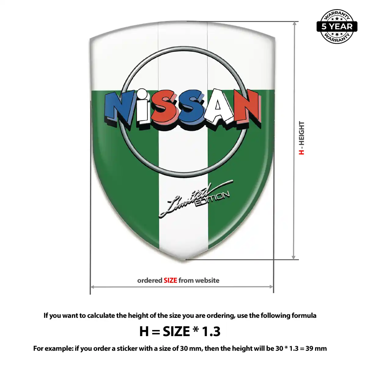 Nissan Emblem Crest Prime Quality