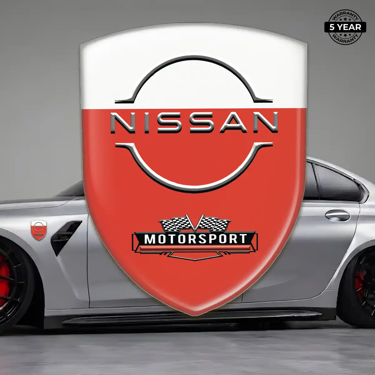 Nissan Emblem Crest Refined Design