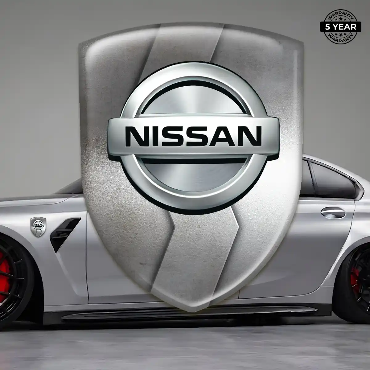 Nissan Emblem Domed Badge Deluxe Edition
