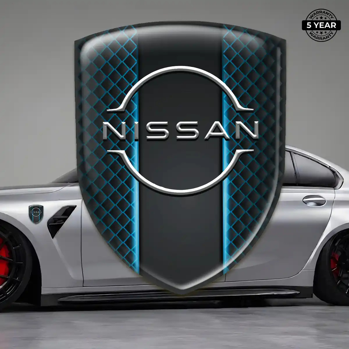 Nissan Emblem Domed Badge Elite Edition