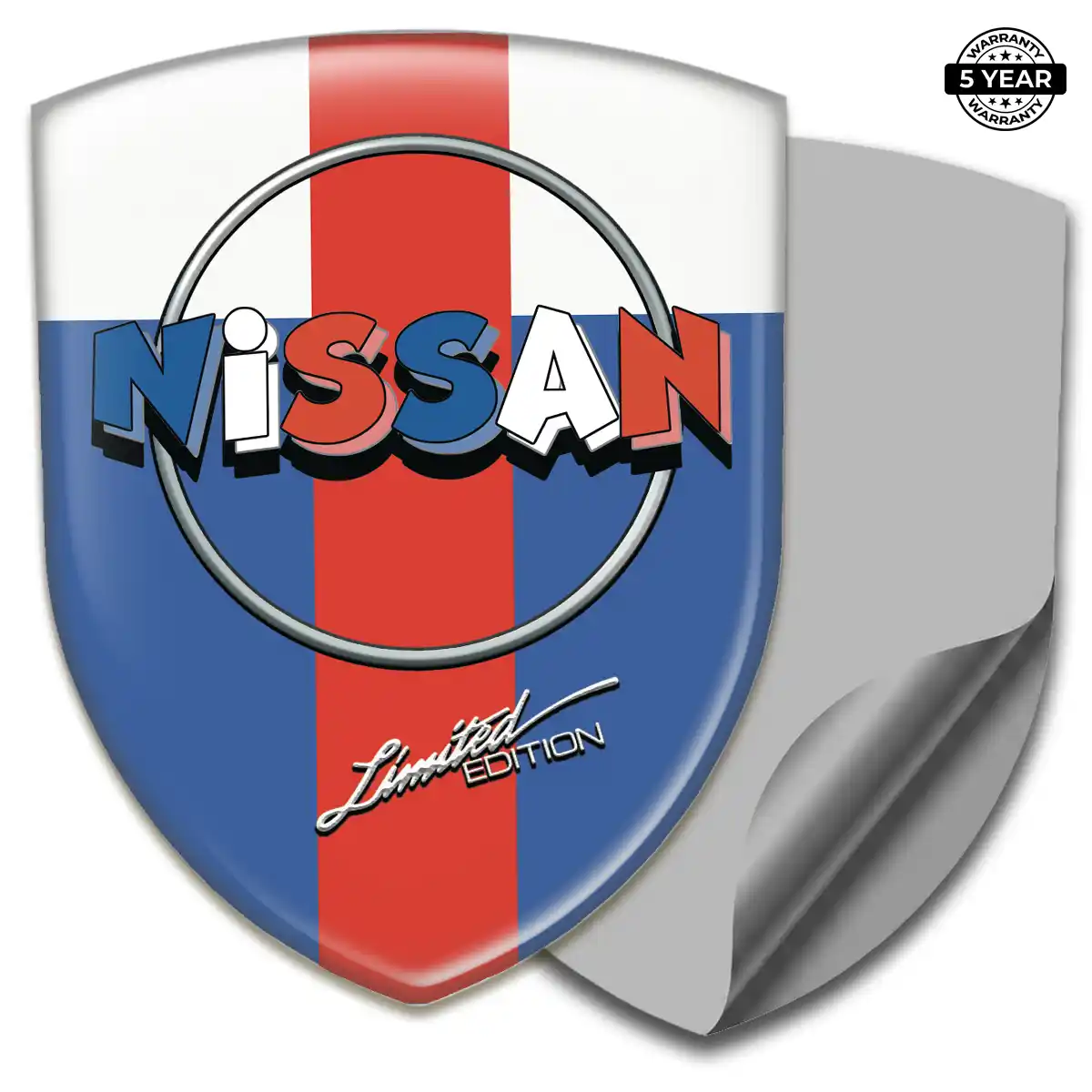 Nissan Emblem Domed Badge Outer Style