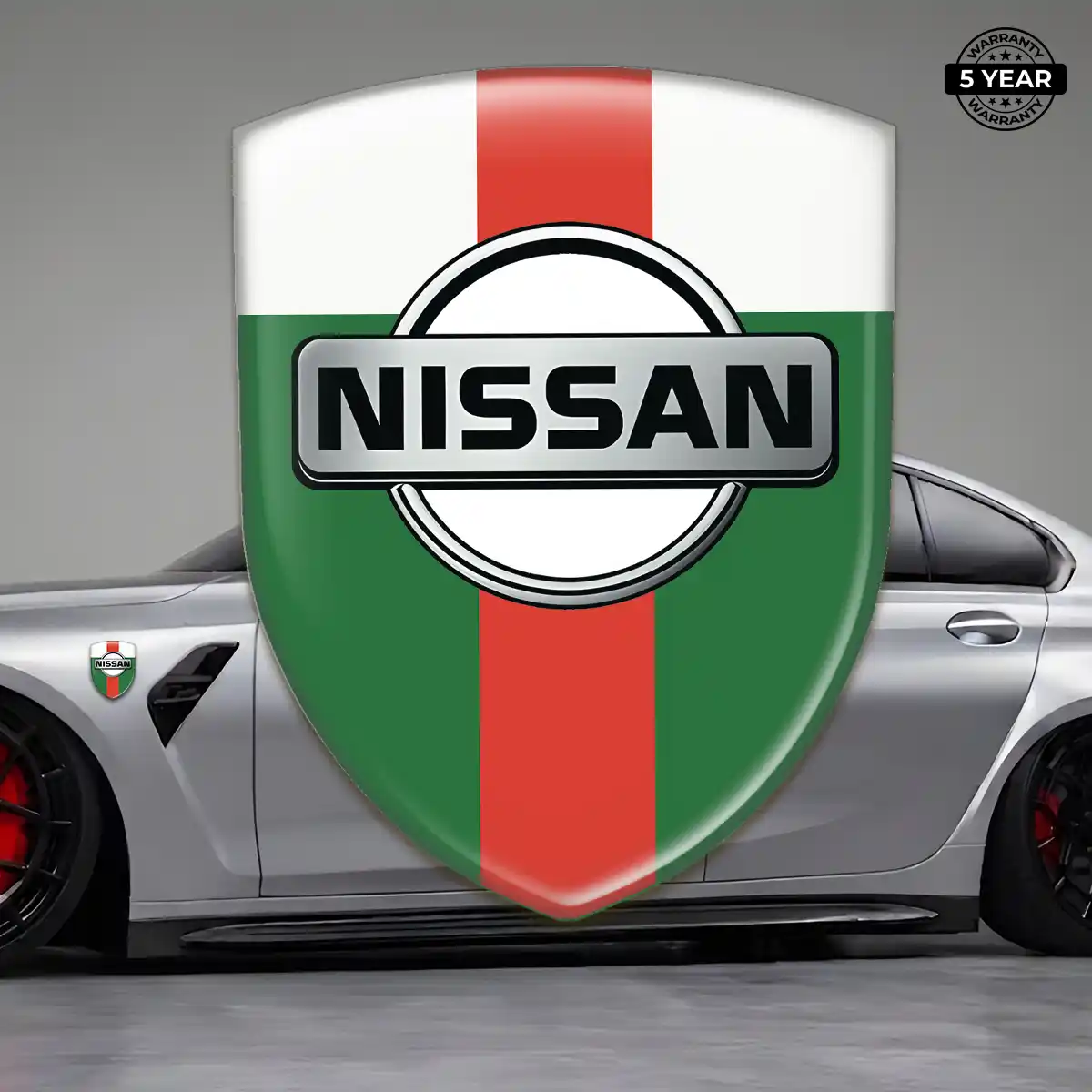 Nissan Emblem Domed Badge Prime Quality