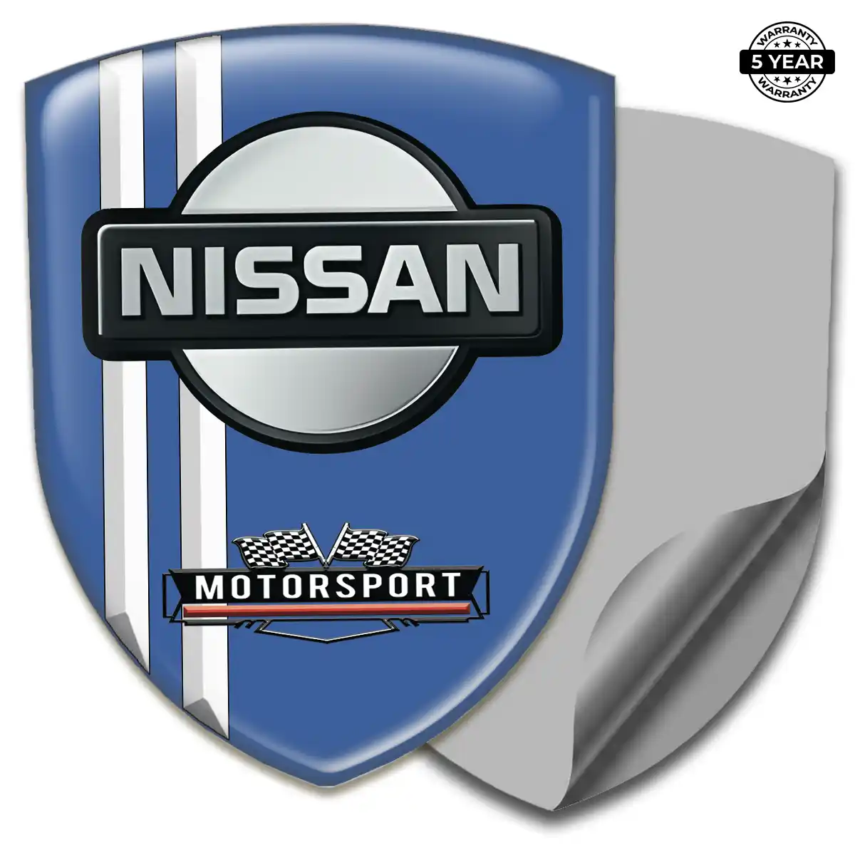 Nissan Emblem Domed Badge Signature Grade