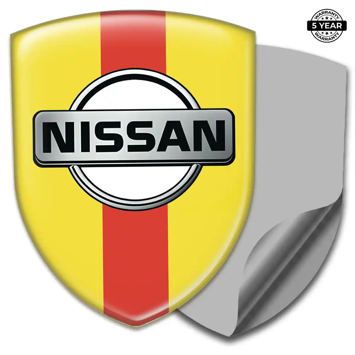 Nissan Emblem Domed Badge Superior Craft