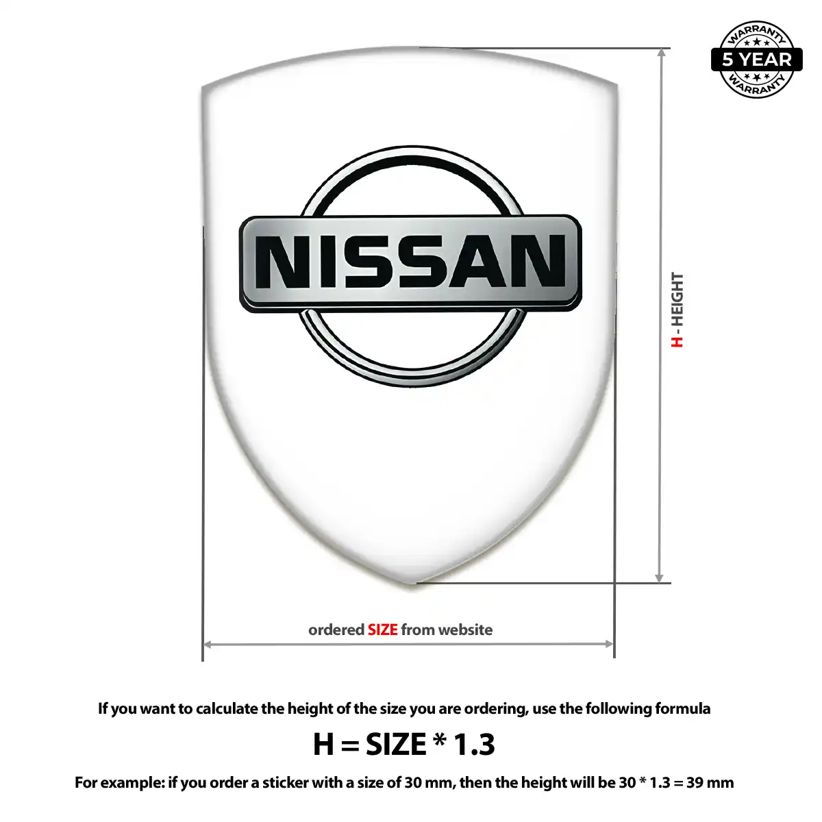 Nissan Emblem Elite Finish
