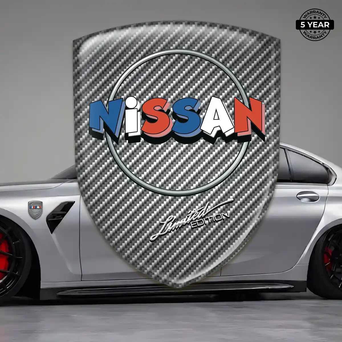 Nissan Emblem Logo Badge Cabin Style
