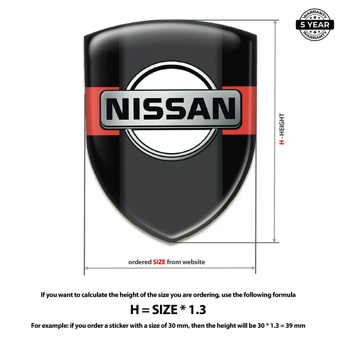 Nissan Emblem Logo Badge Exclusive Series
