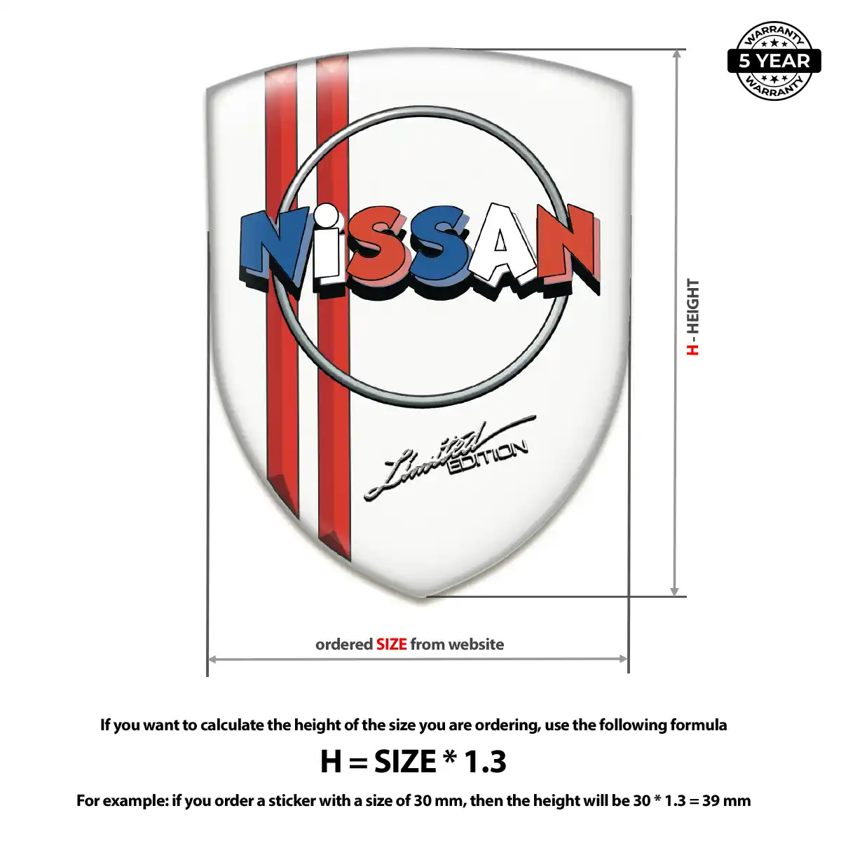 Nissan Emblem Logo Badge Interior Elegance