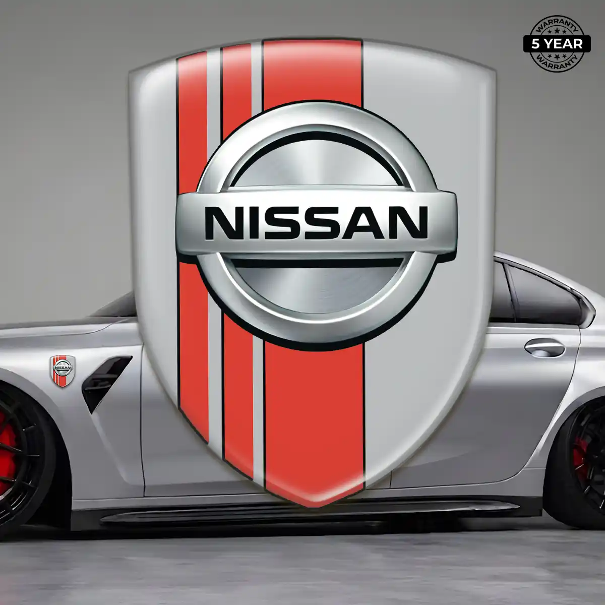 Nissan Emblem Logo Badge Opulent Line